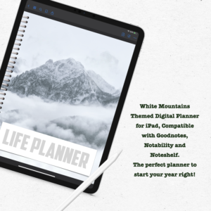 White Mountains Digital Planner